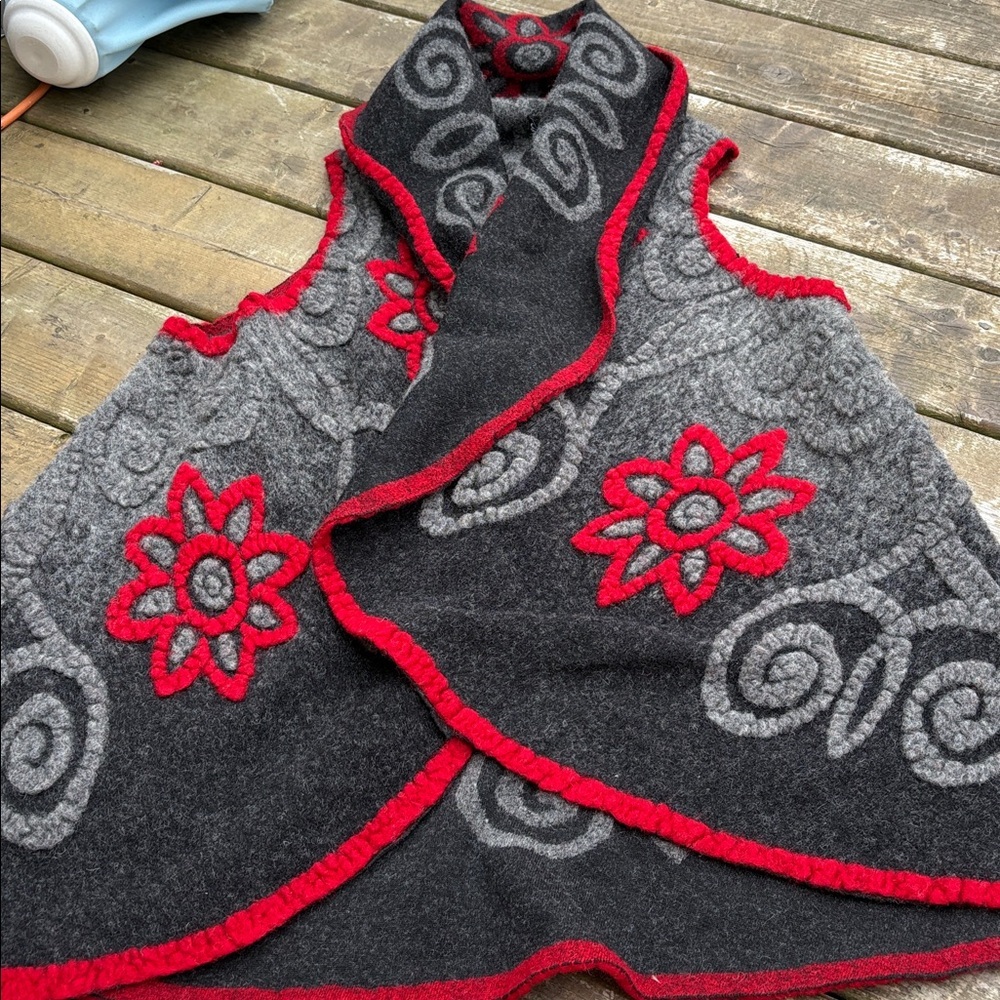 Charlie B Italian Gray Knitwear O/S